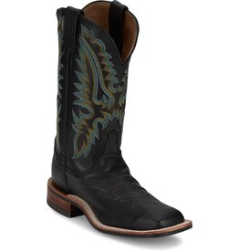 Justin Justin Women's Shay Jet Black Cowhide BR541 Western Boots
