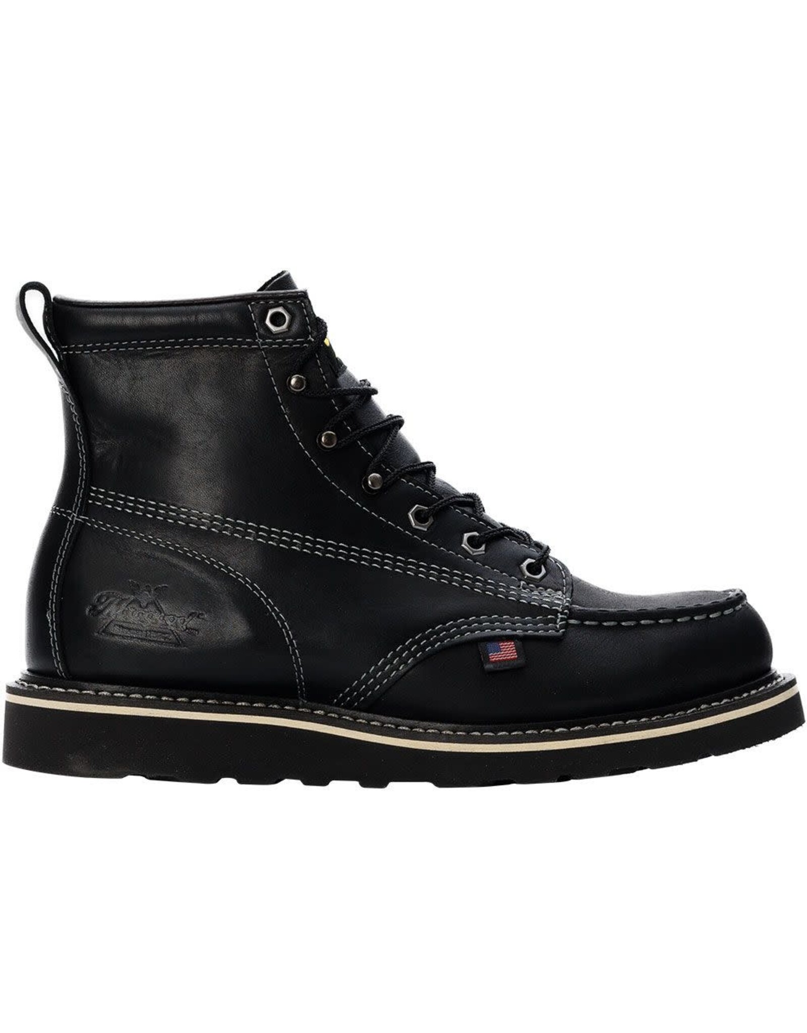 Thorogood Thorogood Men's 6” Black Maxwear Wedge Soft Toe 814-6206  Soft Toe Work Boots