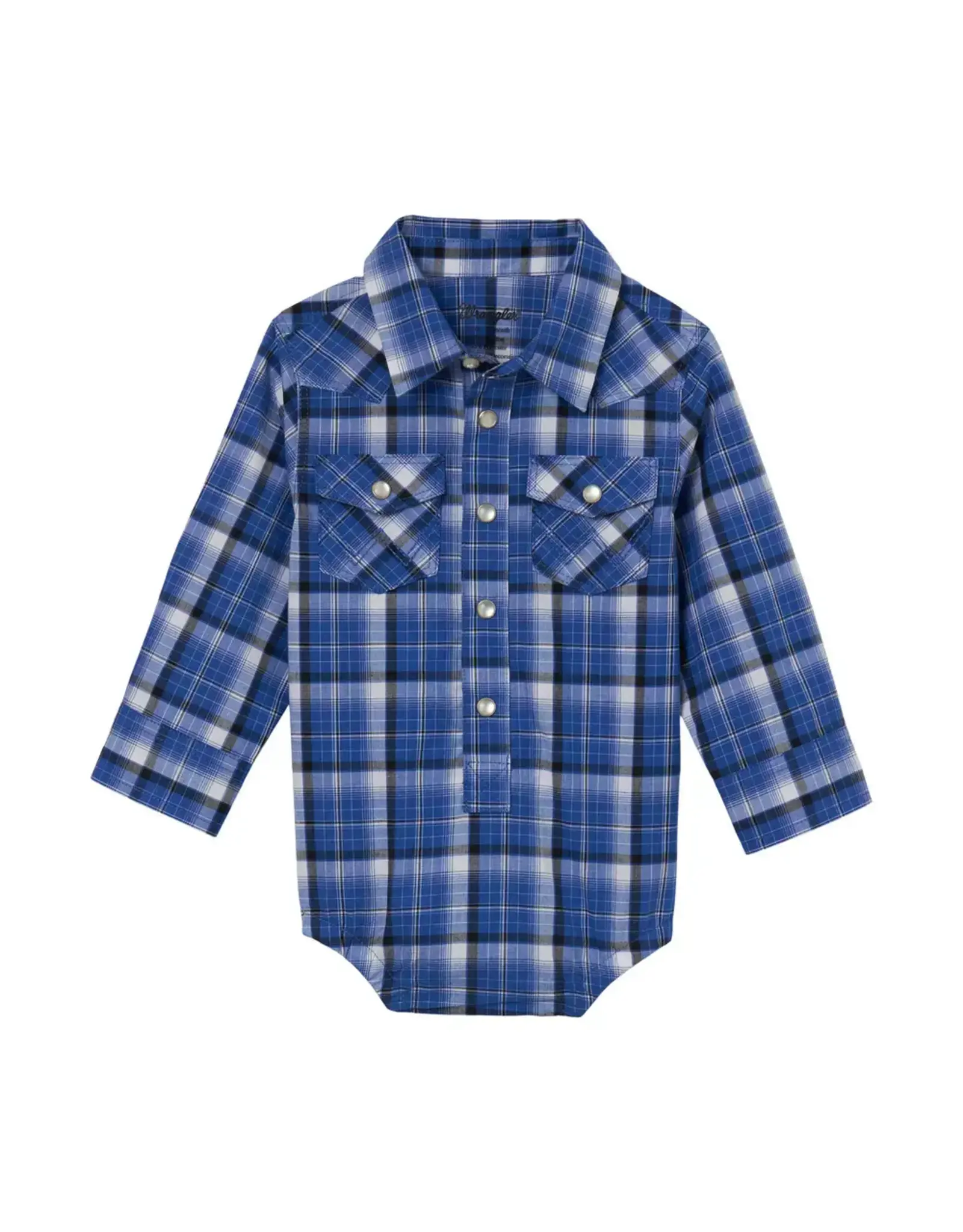 Wrangler Long Sleeve 112344687 Baby Boy Multi Plaid Shirt