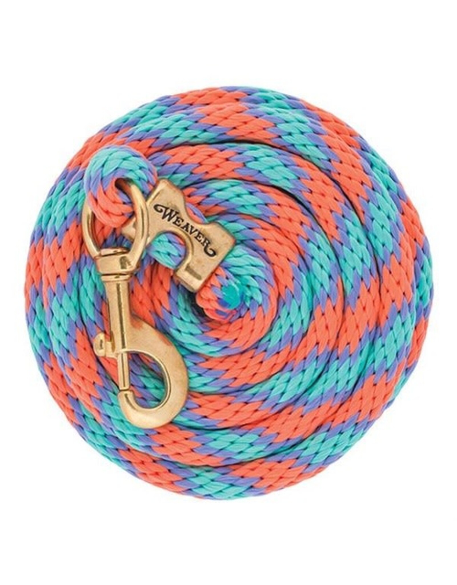 Weaver Weaver Lead Rope 35-2100-Q16 Coral/Mint/Lilac