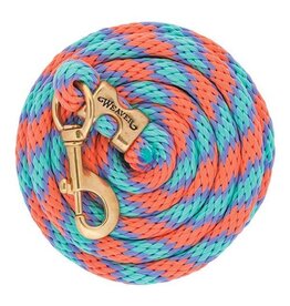 Weaver Weaver Lead Rope 35-2100-Q16 Coral/Mint/Lilac