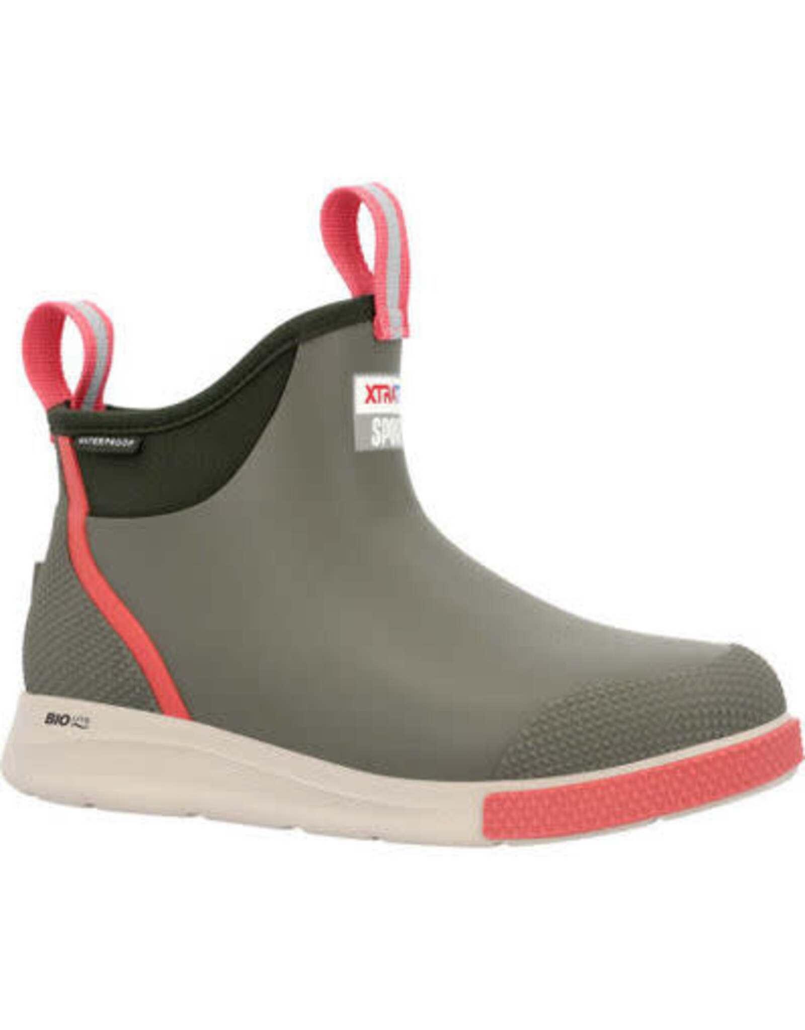 XTRATUF Ladies ADSW302 Olive Sport Deck Boots