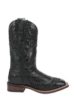 Laredo Ladies Black Inlay Eternity 5970 Western Boots