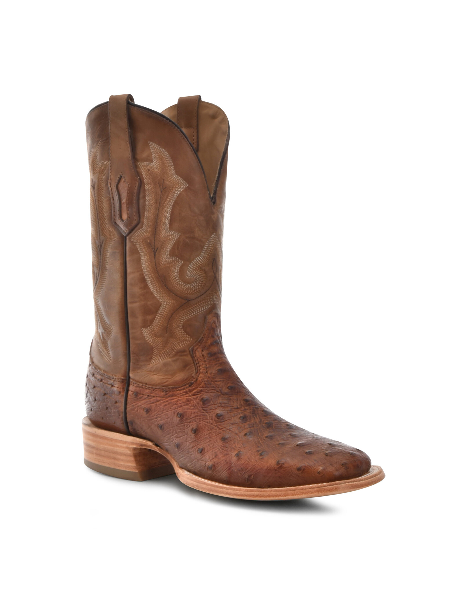 Corral Mens Bronze/Brown Ostrich A4532 Exotic Western Boots
