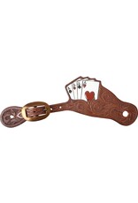 Martin Martin Saddlery Tombstone Card Suit Spur Straps SSCSCS