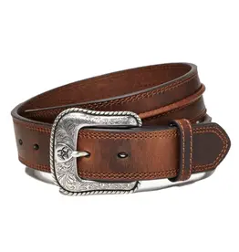 Ariat Ariat Brown Center Ridge Mens Belt A1019444