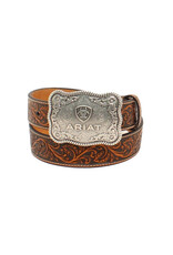 Ariat Ariat Brown Logo Buckle A1020467 Mens Belt