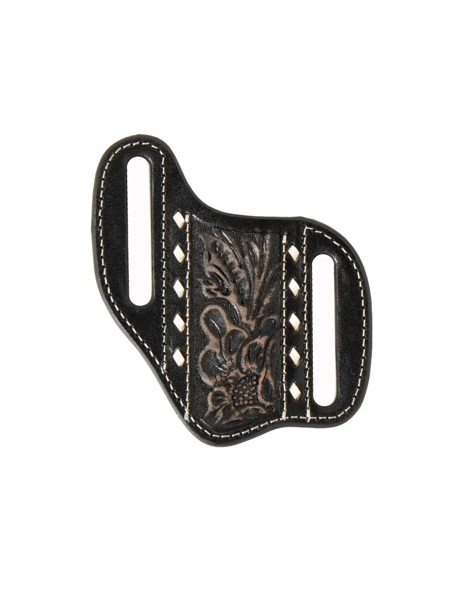 Nocona Nocona Floral Black Embossed Knife Sheath 1806801