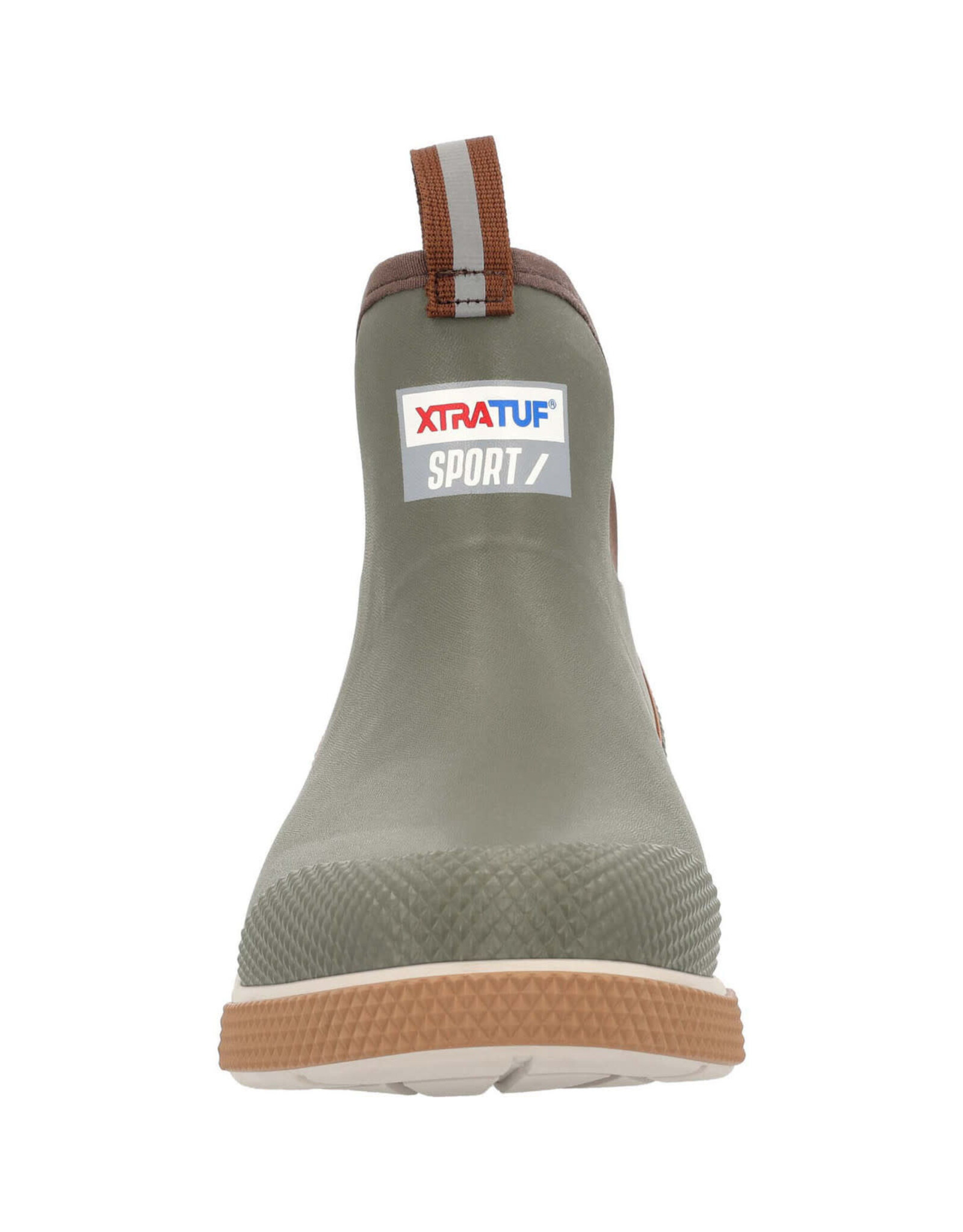 XTRATUF Men's ADSM300 Olive Green Sport Deck Boots