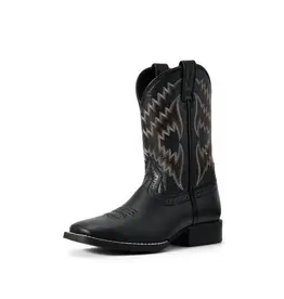 Ariat Ariat Tycoon Bear Black 10029627 Kids Western Boots