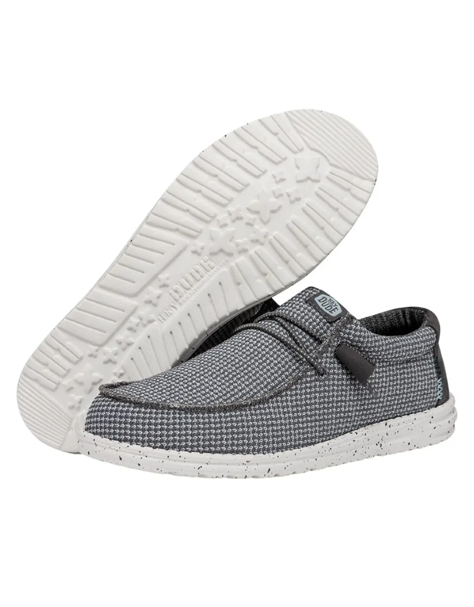 Hey Dude Wally Sport Mesh Grey 40403-030 Casual Shoes