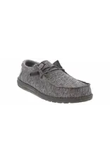 Hey Dude  Wally Sport Knit Charcoal 40536-025 Casual Shoes