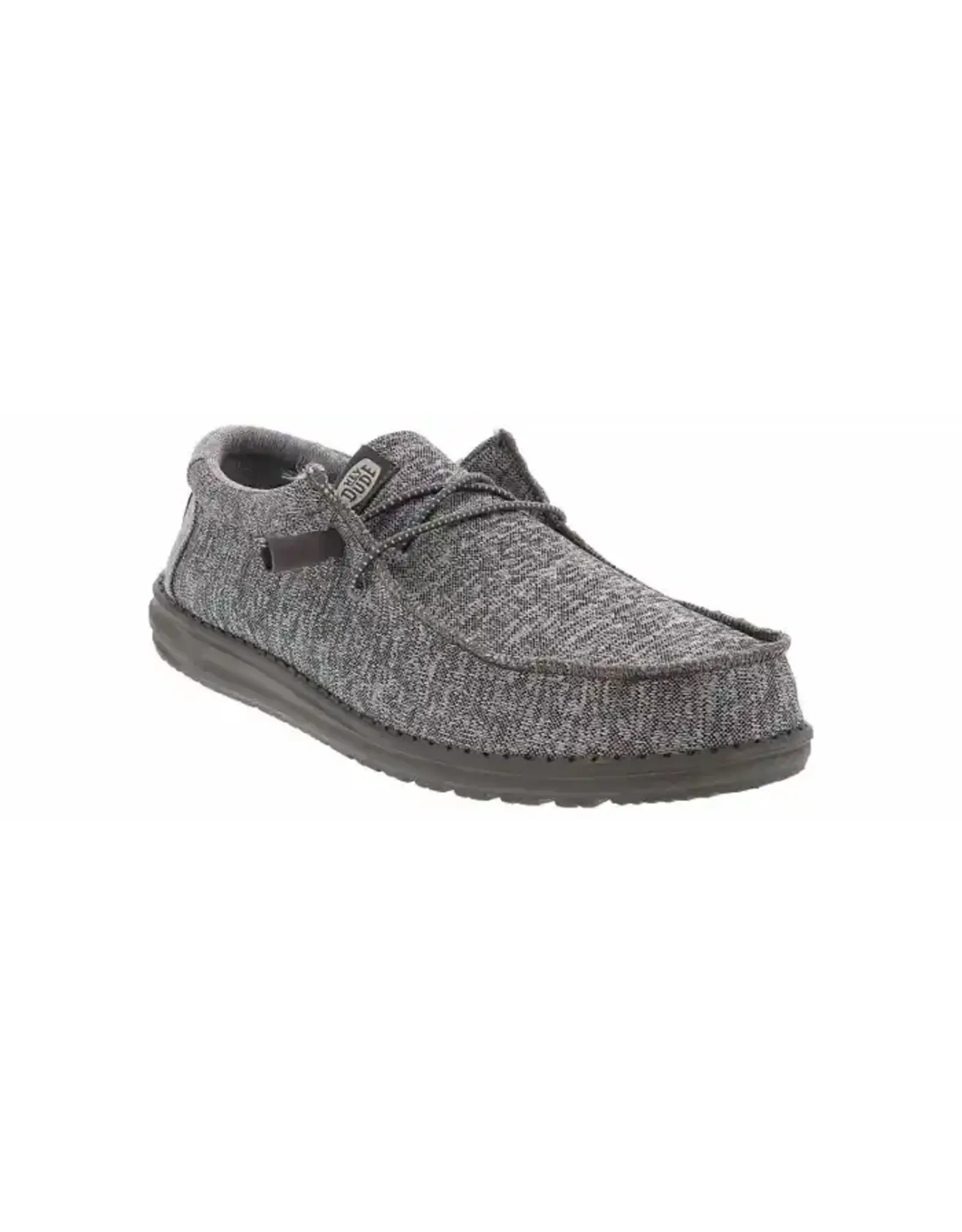 Hey Dude  Wally Sport Knit Charcoal 40536-025 Casual Shoes