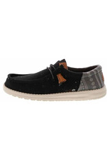 Hey Dude Wally Funk Vintage Blanket Black 40680-001 Casual Shoes