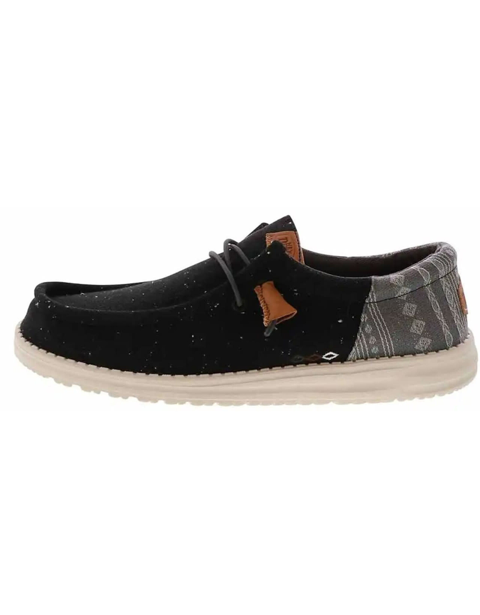 Hey Dude Wally Funk Vintage Blanket Black 40680-001 Casual Shoes