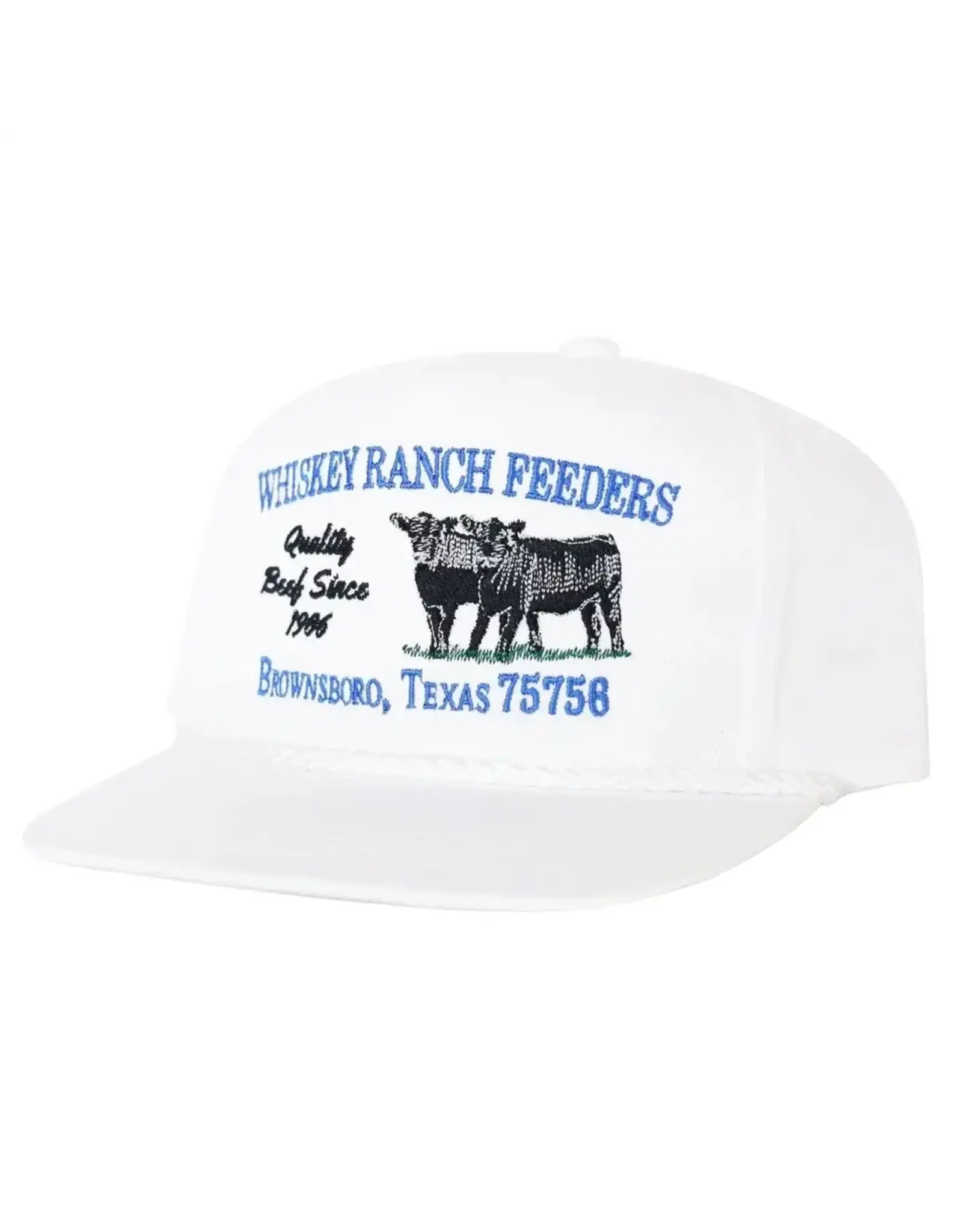 Whiskey Bent Hat Co. Whiskey Bent Hat Co. Feeders White Trucker Cap