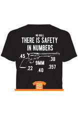 No Bull No Bull Men's "Numbers" NB-3338 Black T-Shirt