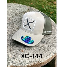 Twisted X Khaki/Olive XC-144 Ball Cap