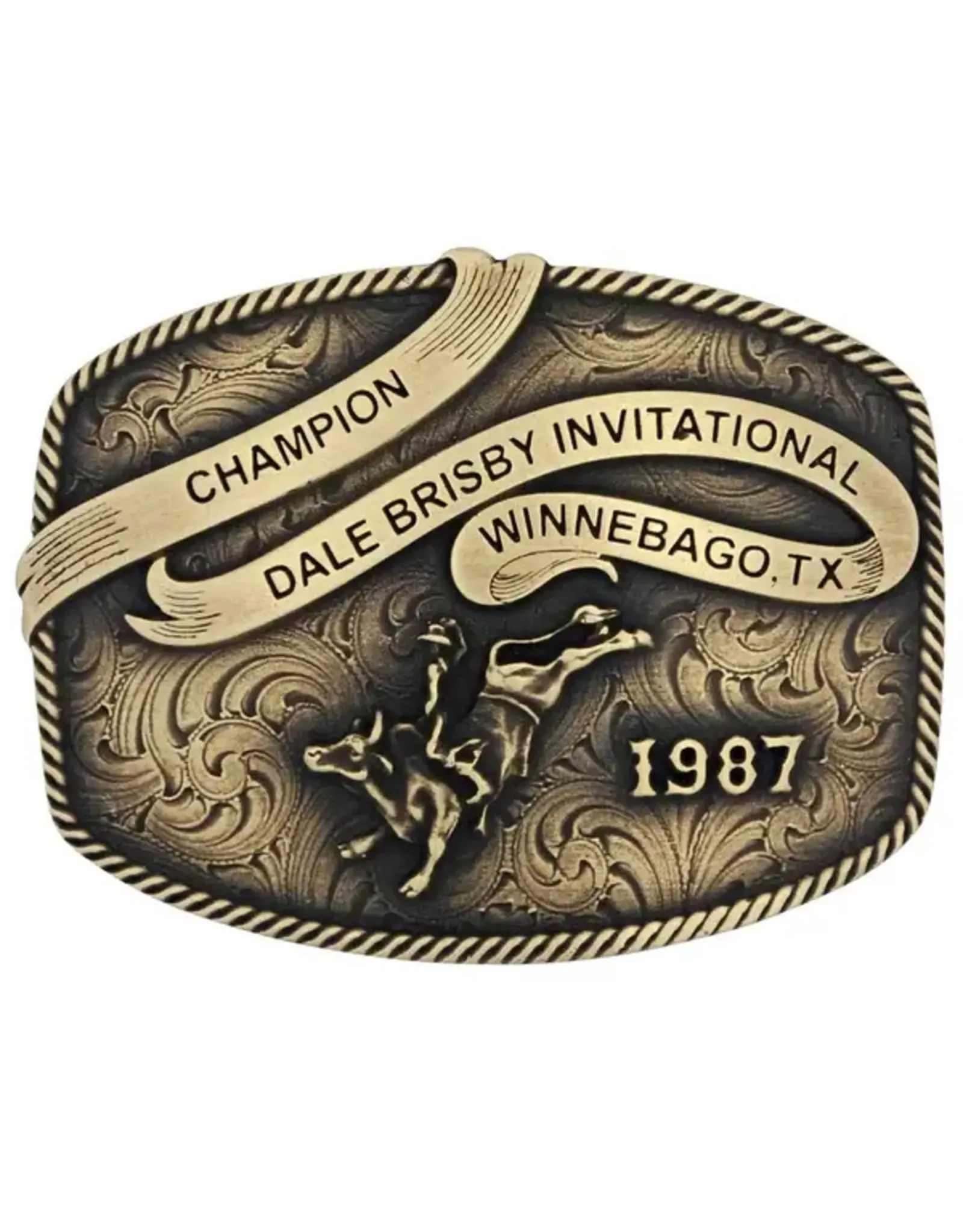 Attitude Jewelry Attitude Dale Brisby Inviational Champion A964CDB  Belt Buckle