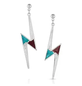 Montana Silversmiths Montana Silversmiths Lightning Bolt Earrings ER5320