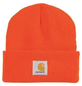 Carhartt Carhartt A18-BOG Neon Orange  OSFA Beanie