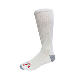 Justin Justin Half Cushion Cotton OTC Socks 3 pack White 9503K031853-XL