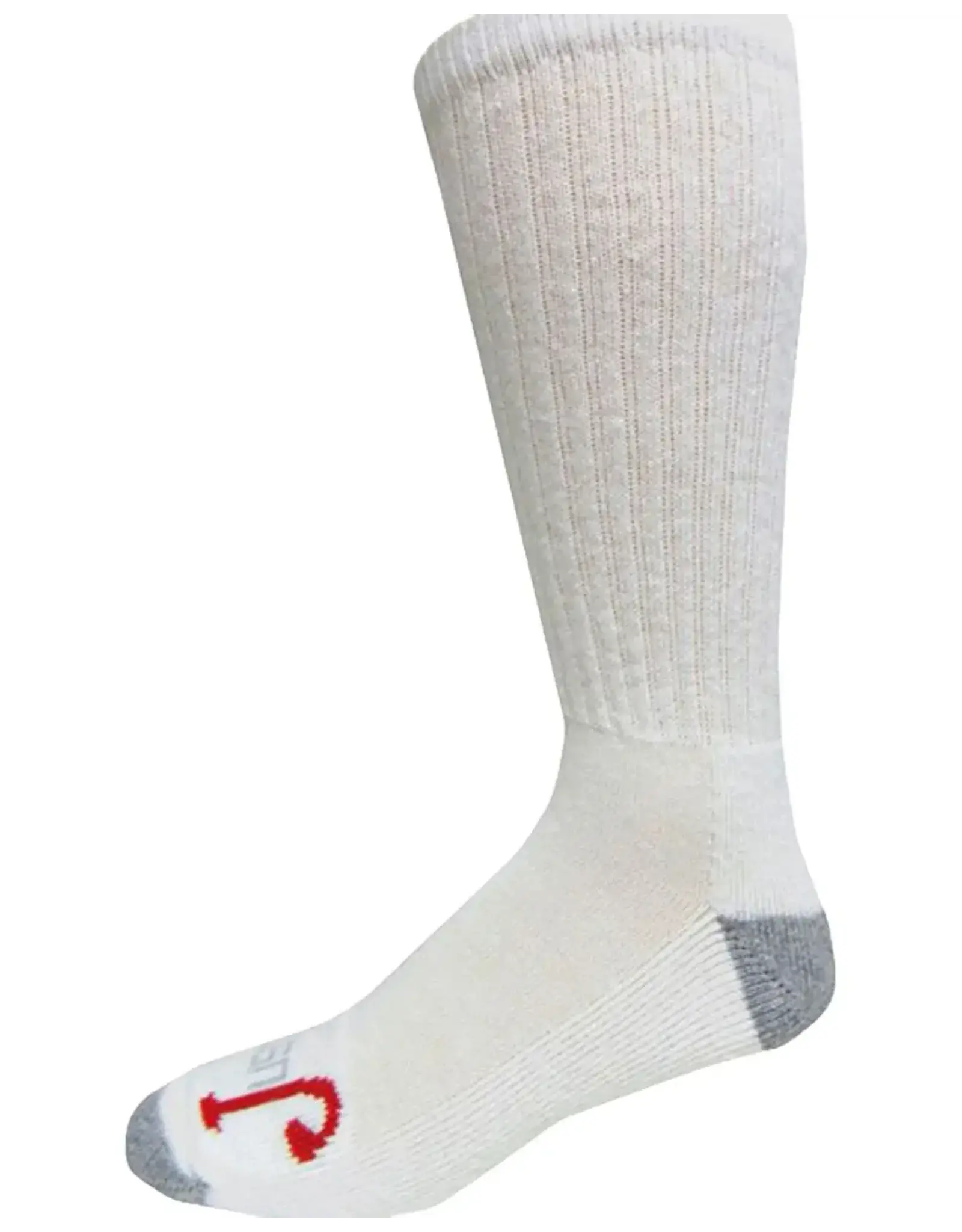 Justin Justin Half Cushion Cotton OTC Socks 3 pack White 9503I031853 Large