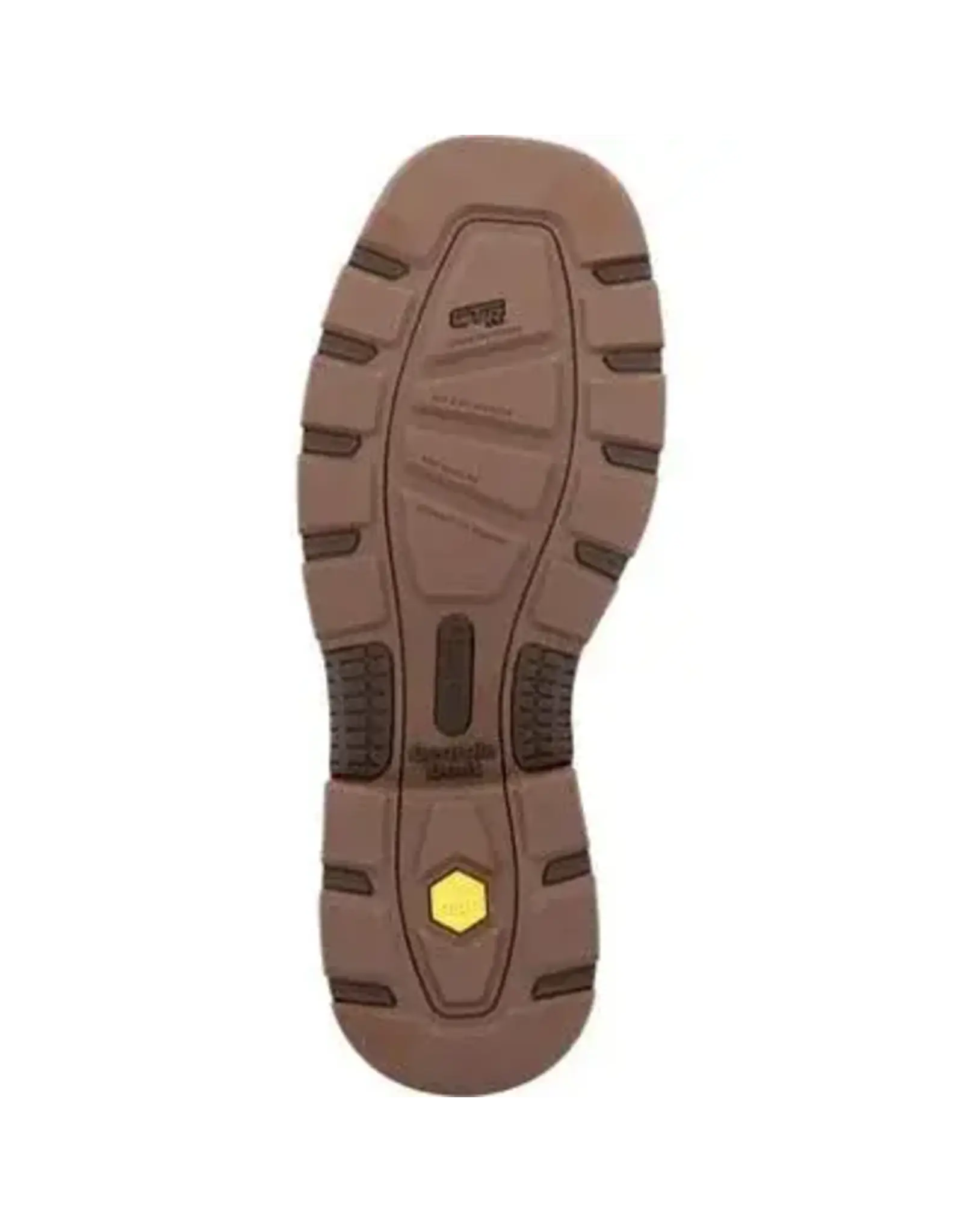 Georgia Boot Men's Brown and Orange 11” Work Boot Waterproof GB00671 Soft Toe Work Boots