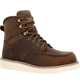 Georgia Boot Men's Core 37 Wedge 6” Lace Up GB00667 Soft Toe Work Boots