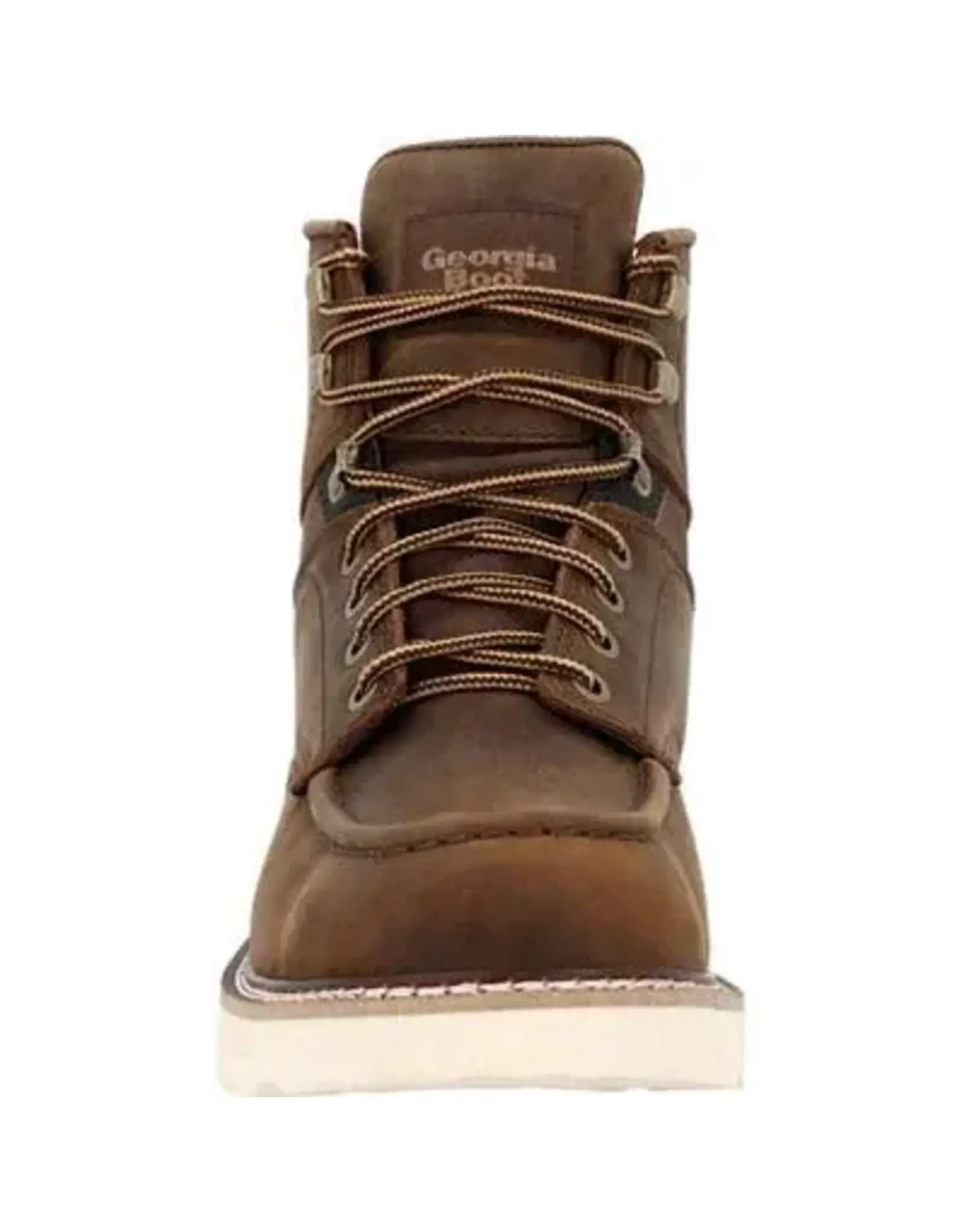 Georgia Boot Men's Core 37 Wedge 6” Lace Up GB00667 Soft Toe Work Boots
