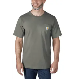 Carhartt Carhartt Men's K87-DOV Olive Green Pocket T-Shirt