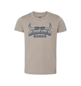 Salty Rodeo Salty Rodeo Men's Horns Tee - Tan SRCHORNSTEE