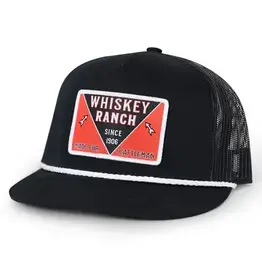 Whiskey Bent Hat Co. Whiskey Bent Hat Co. Bandit Black Trucker Cap