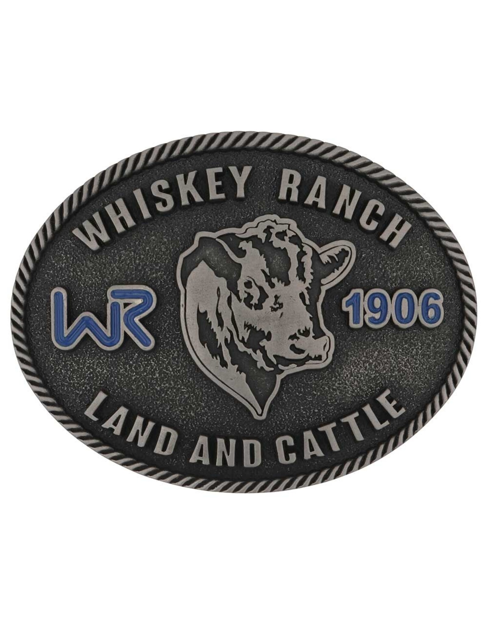 Attitude Jewelry Attitude Whiskey Ranch Land & Cattle A1017WR Belt Buckle