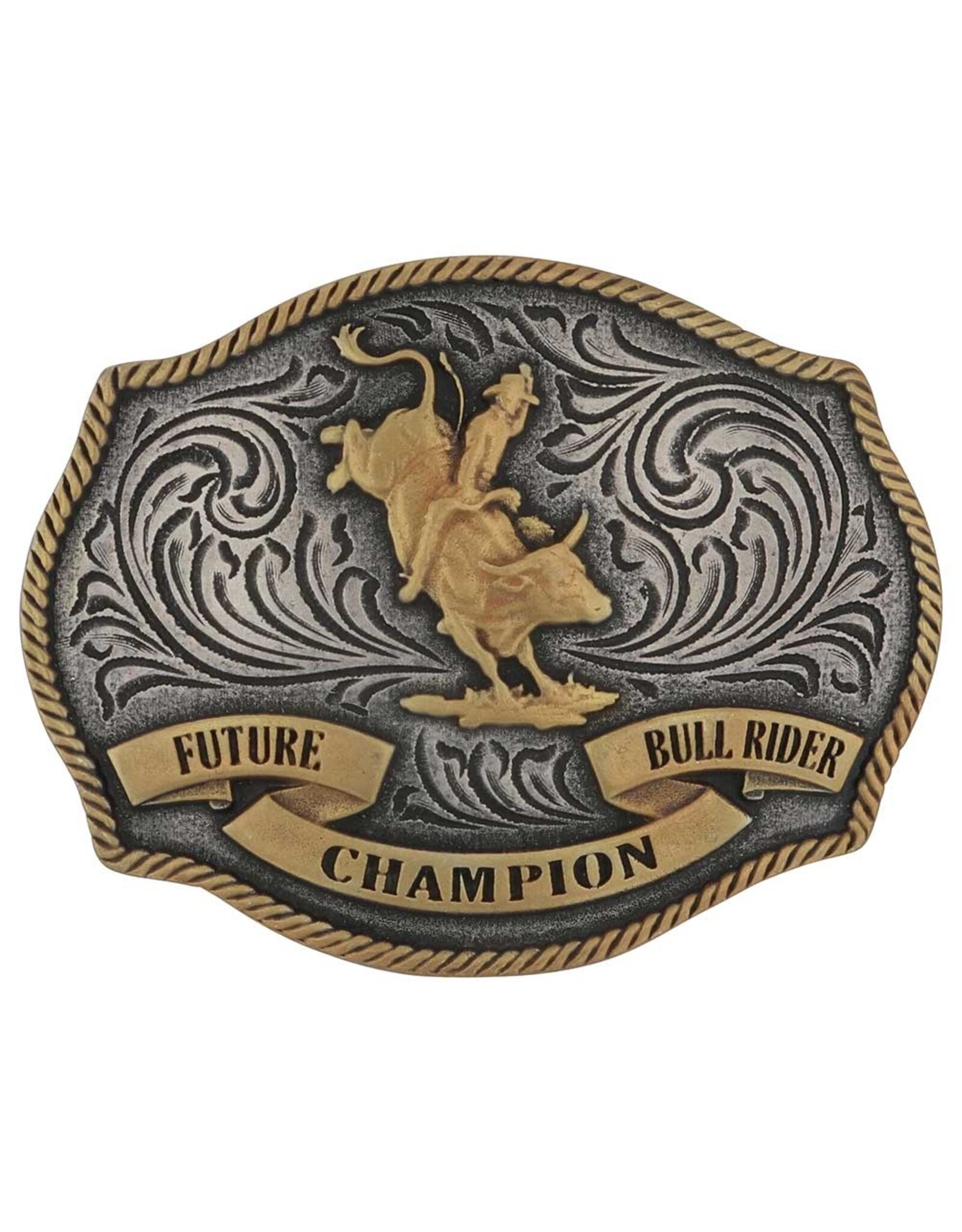 Attitude Jewelry Attitude Future Bull Rider A1025P Belt Buckle