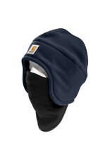 Carhartt Carhartt A202 412 Navy Fleece 2 in 1 hat OSFA