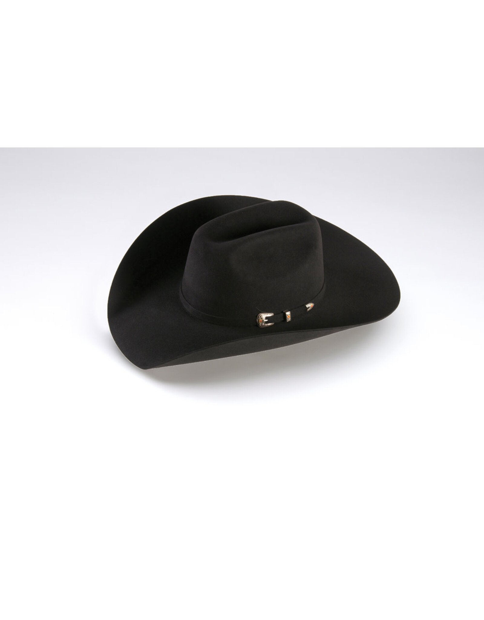 Atwood Hat Company Atwood 10x Cattleman 4 1/2” Black Felt Cowboy Hat