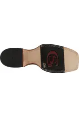 Justin George Strait Haggard Caiman GR5705 Black Wide Square Exotic Boots *no reorder*