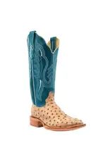 R Watson Ladies Sand Bruciato Full Quill Ostrich RWL4302-2 Exotic