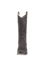 Circle G Circle G Ladies Black Filigree L5433 Snip Toe Boots