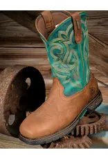 Georgia Boot Georgia Ladies Steel Toe Teal Top Carbotec Work Boot GB00386