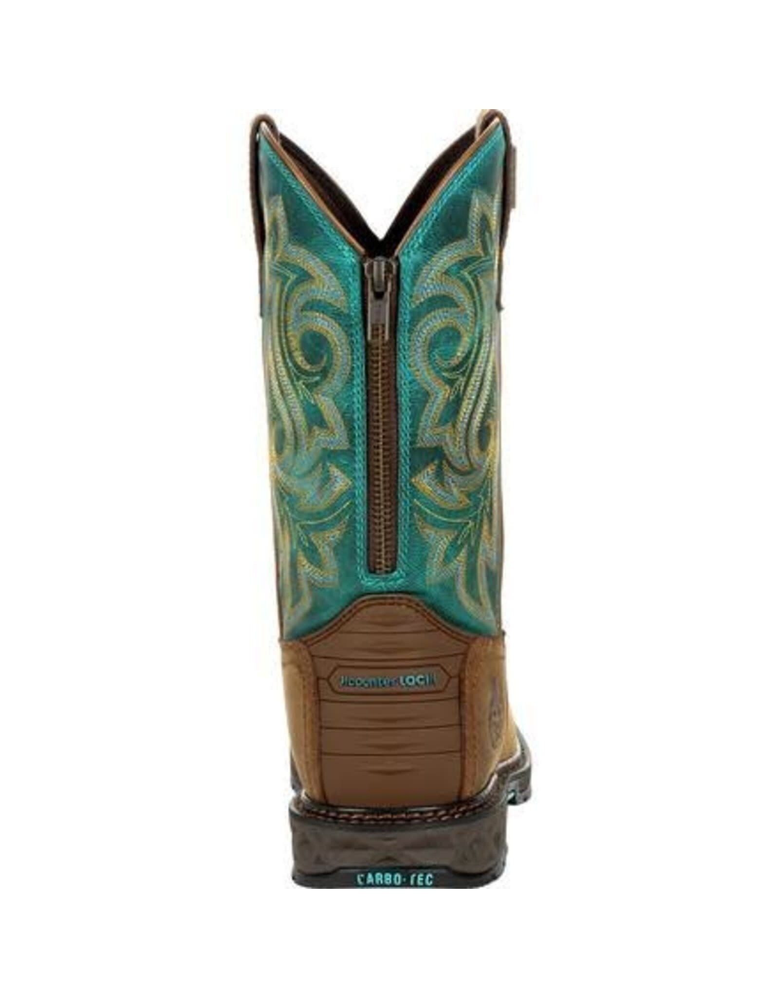 Georgia Boot Georgia Ladies Steel Toe Teal Top Carbotec Work Boot GB00386