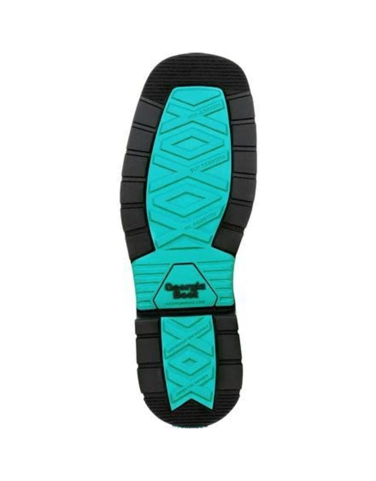 Georgia Boot Georgia Ladies Steel Toe Teal Top Carbotec Work Boot GB00386