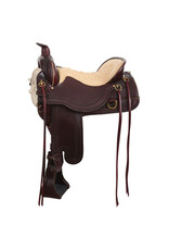 Tucker Tucker Cheyenne Heritage Heavy Oil Chestnut 16.5" Seat Medium Tree 367-6T1-9214-11 Trail Saddle