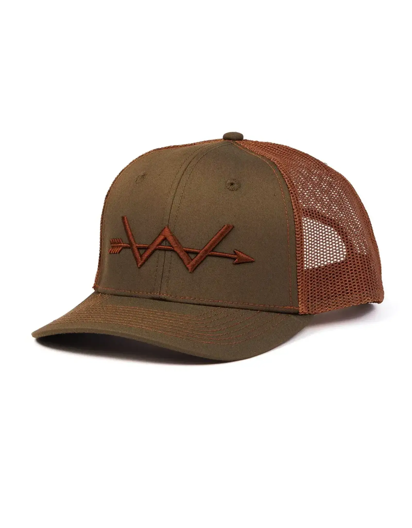 Webb Western Webb Western Woodland Olive/Rust Snapback Cap
