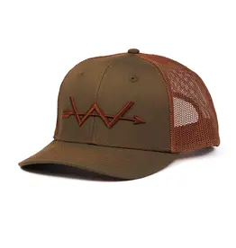 Webb Western Webb Western Woodland Olive/Rust Snapback Cap