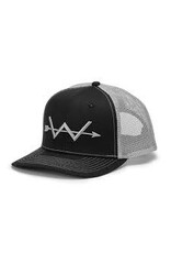 Webb Western Webb Western Cowboy Black/Silver Snapback Cap