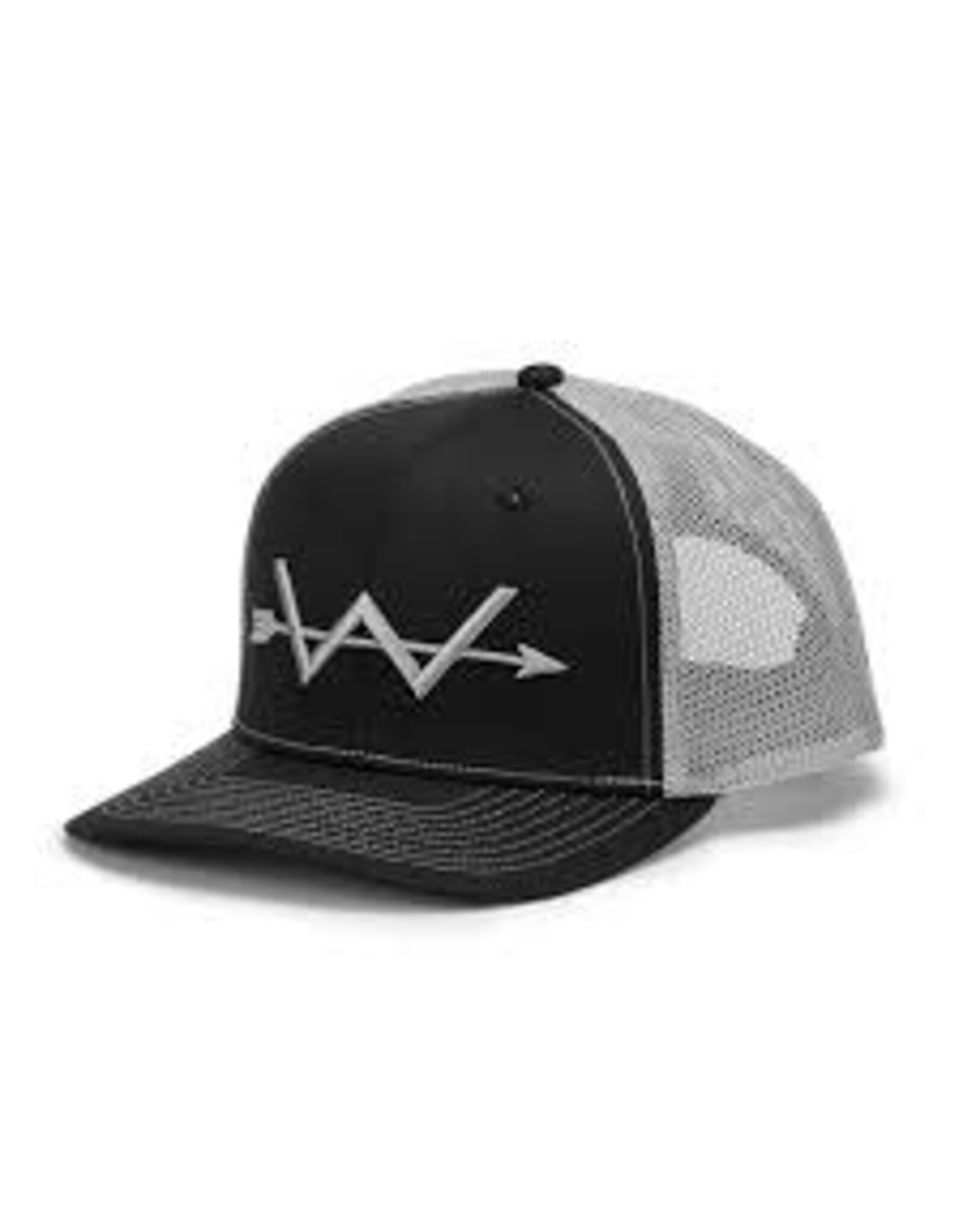 Webb Western Webb Western Cowboy Black/Silver Snapback Cap