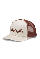 Webb Western Webb Western Salt Lick Cream/Rust Snapback Cap
