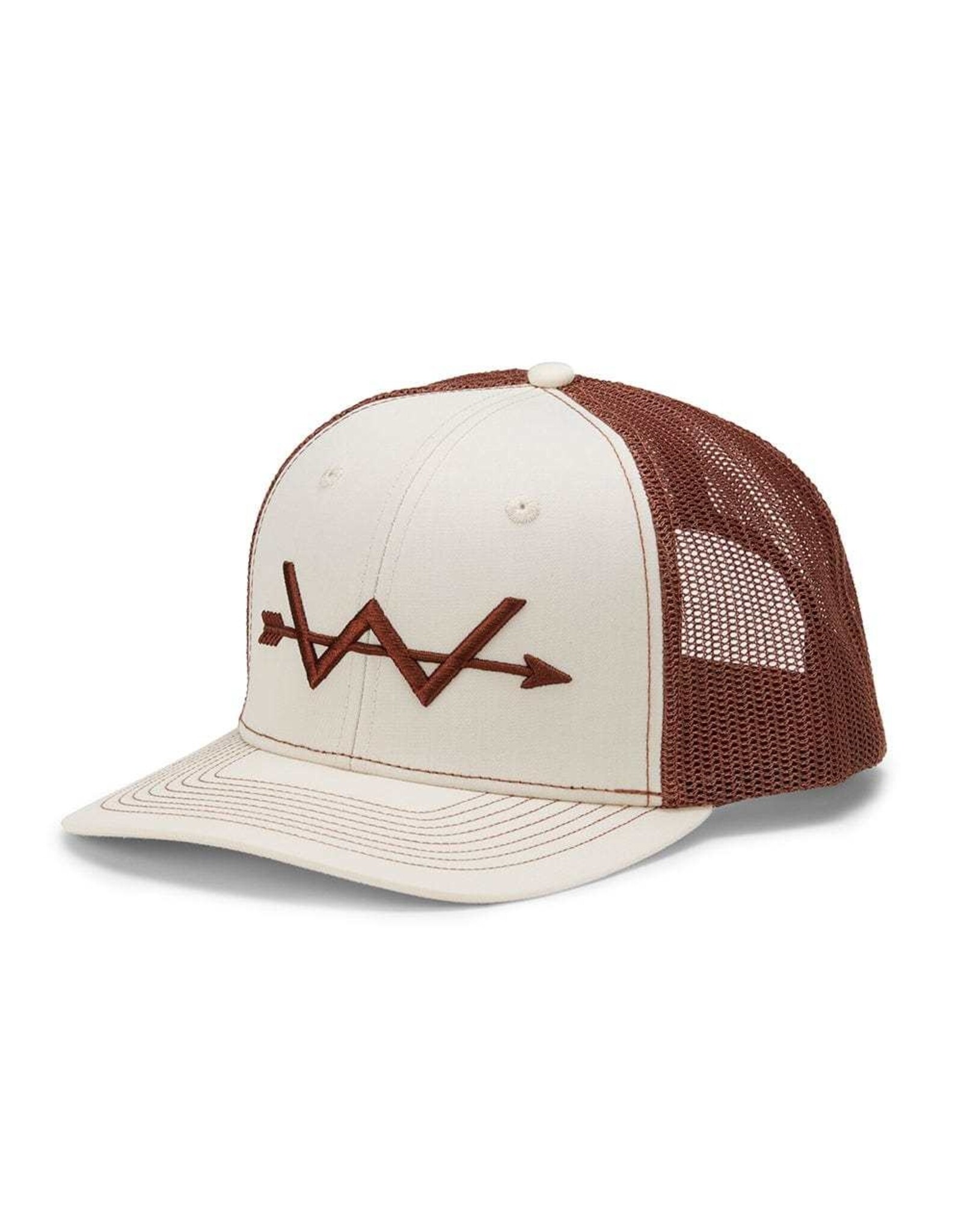Webb Western Webb Western Salt Lick Cream/Rust Snapback Cap